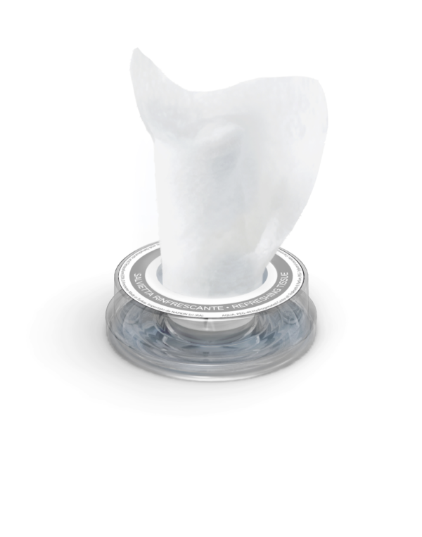 NAPKIN GO HYGIENIZING – higieninė drėgna servetėlė-kapsulė / 50vnt