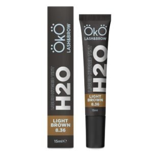 OkO h2o hibridiniai dažai šviesiai ruda 15 ml