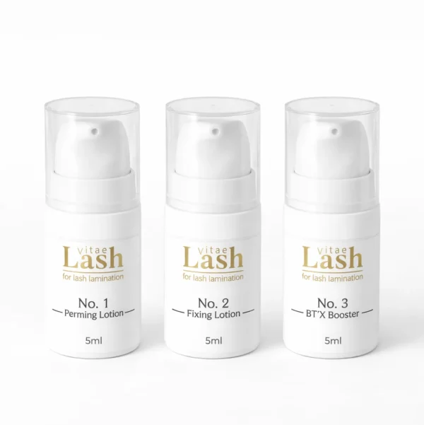 LASH VITAE blakstienų laminavimo sistema ( 1, 2, 3 produktai )